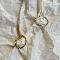 Curious Curator Charlotte 14K Gold Vermeil Adjustable Ring