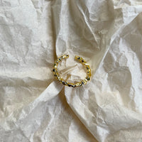 Curious Curator Charlotte 14K Gold Vermeil Adjustable Ring
