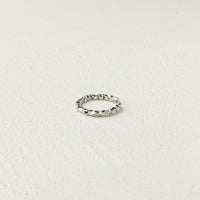 Curious Curator Charlotte 925 Sterling Silver Adjustable Ring