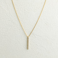 Curious Curator Lucy 14K Gold Vermeil LOVE Necklace