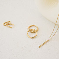 Curious Curator Lucy 14K Gold Vermeil LOVE Necklace