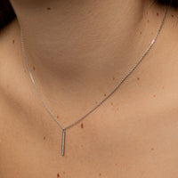 Curious Curator Lucy 925 Sterling Silver LOVE Necklace
