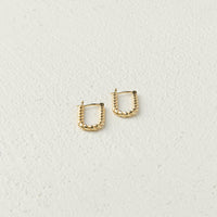 Curious Curator Luna 14k Gold Vermeil Huggie Earrings