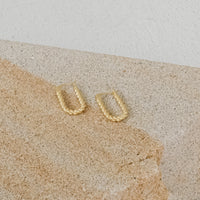 Curious Curator Luna 14k Gold Vermeil Huggie Earrings
