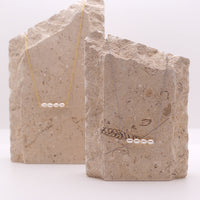 Curious Curator Poppy 925 Sterling Silver Pearl Necklace