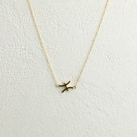 Curious Curator Pisces 14K Gold Vermeil Necklace